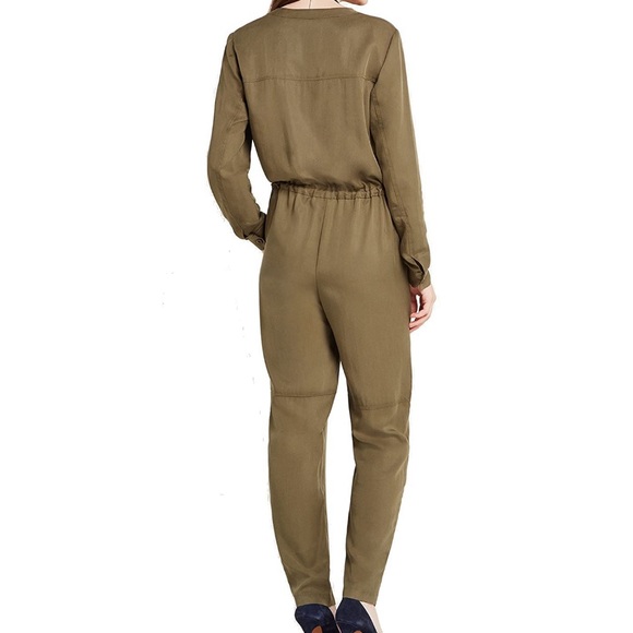 NWOT BCBGeneration Utility Long Sleeve Jumpsuit - Picture 2 of 5